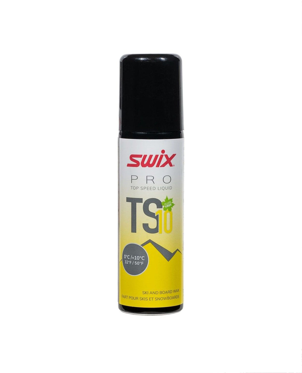 Swix TS10 Liquid Yellow +2°C/+10°C, 50ml - Valla - Alpingaraget