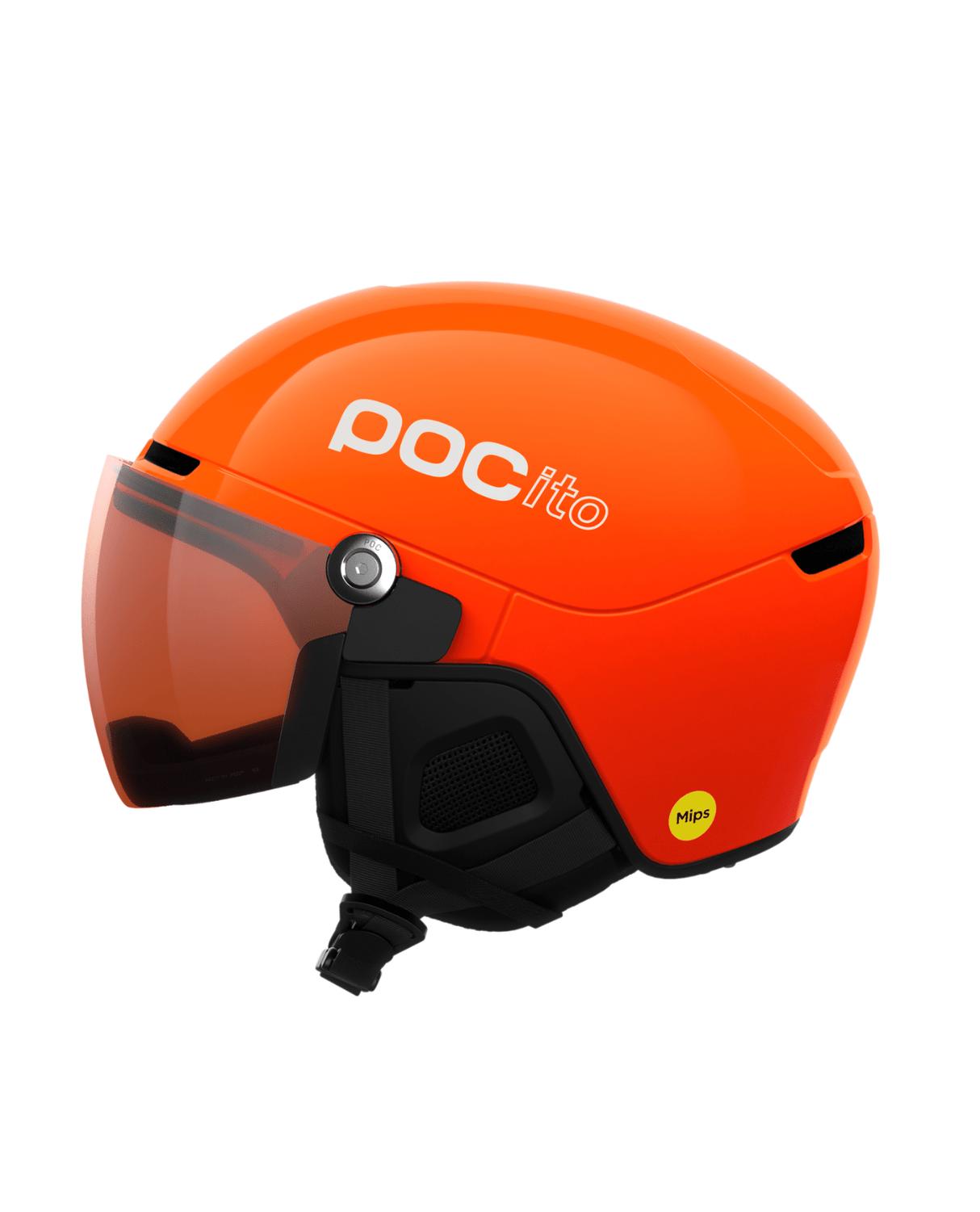 POC POCito Obex Visor - Fluorescent Orange - Hjälmar - Alpingaraget