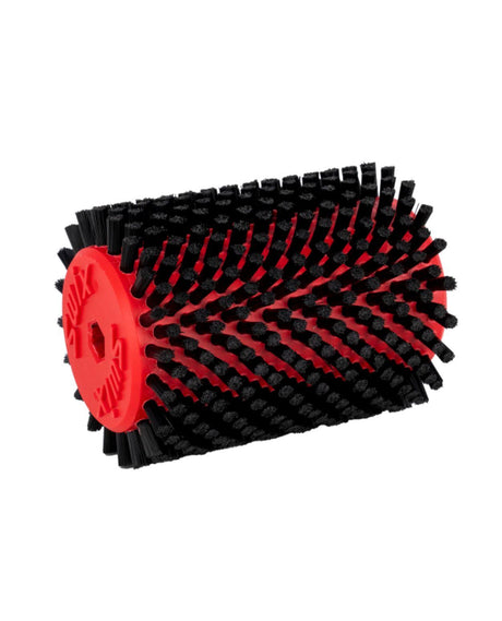 Swix Roto Nylon Alpine 100 mm rotoborste i rött och svart.