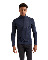 Arc'teryx Men Rho LT Zip Neck - Black Sapphire - Alpingaraget