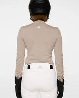 J.Lindeberg Women Miracle Knitted Sweater - Moonbeam - Alpingaraget