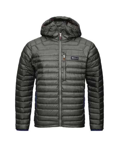 Elevenate Mens Cirrus Down Jacket - Gray Green - Alpingaraget