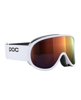 POC Retina Mid - Hydrogen White/Partly Sunny Orange - Alpingaraget