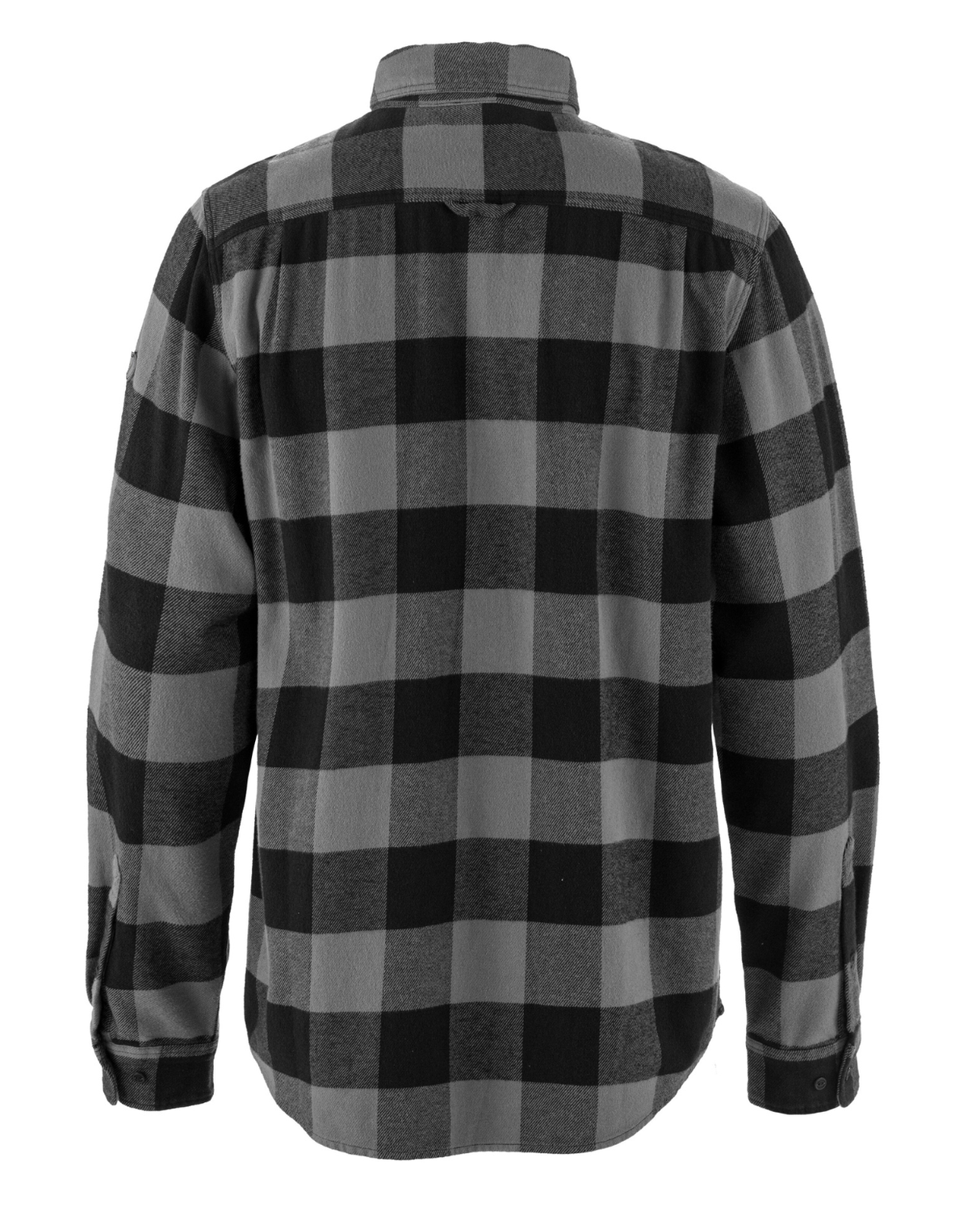 Fjällräven Övik Heavy Flannel Shirt Men - Black-Grey - Alpingaraget