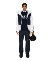 J.Lindeberg Men William Knitted Sweater - JL Navy - Alpingaraget