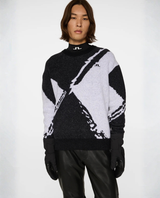 J.Lindeberg Men Jaxton Knitted Sweater - Black - Alpingaraget
