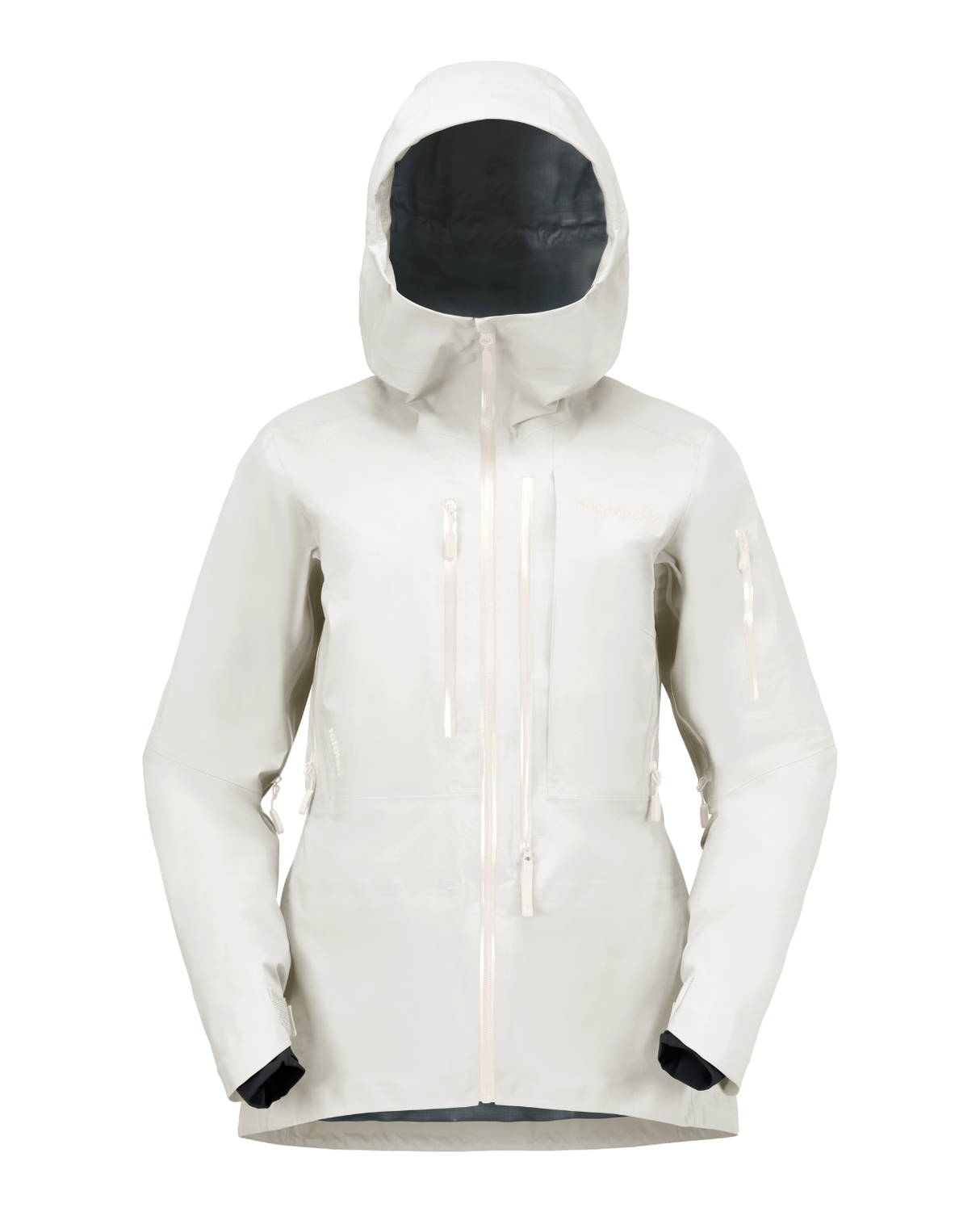Norröna Women lofoten Gore-Tex Pro Jacket - Whisper White - Alpingaraget