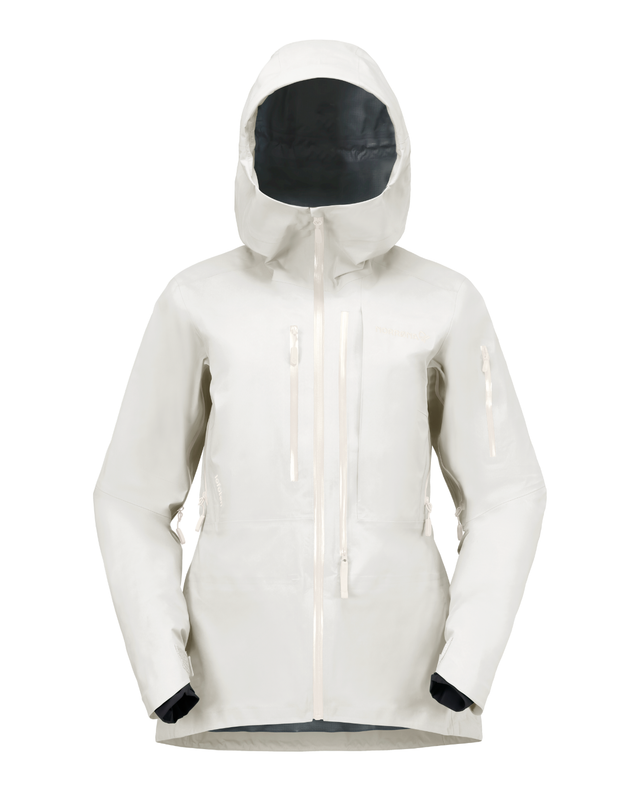 Norröna Women lofoten Gore-Tex Pro Jacket - Whisper White - Alpingaraget