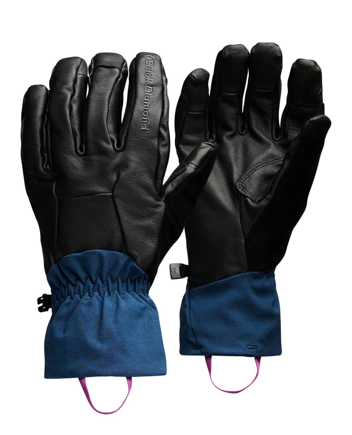 Black Diamond Tour Pro Gloves - Black-Indigo