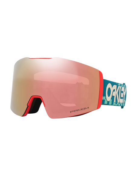 Oakley Fall Line M - Pacific Chex/ Prizm Snow Rose Gold Iridium - Alpingaraget