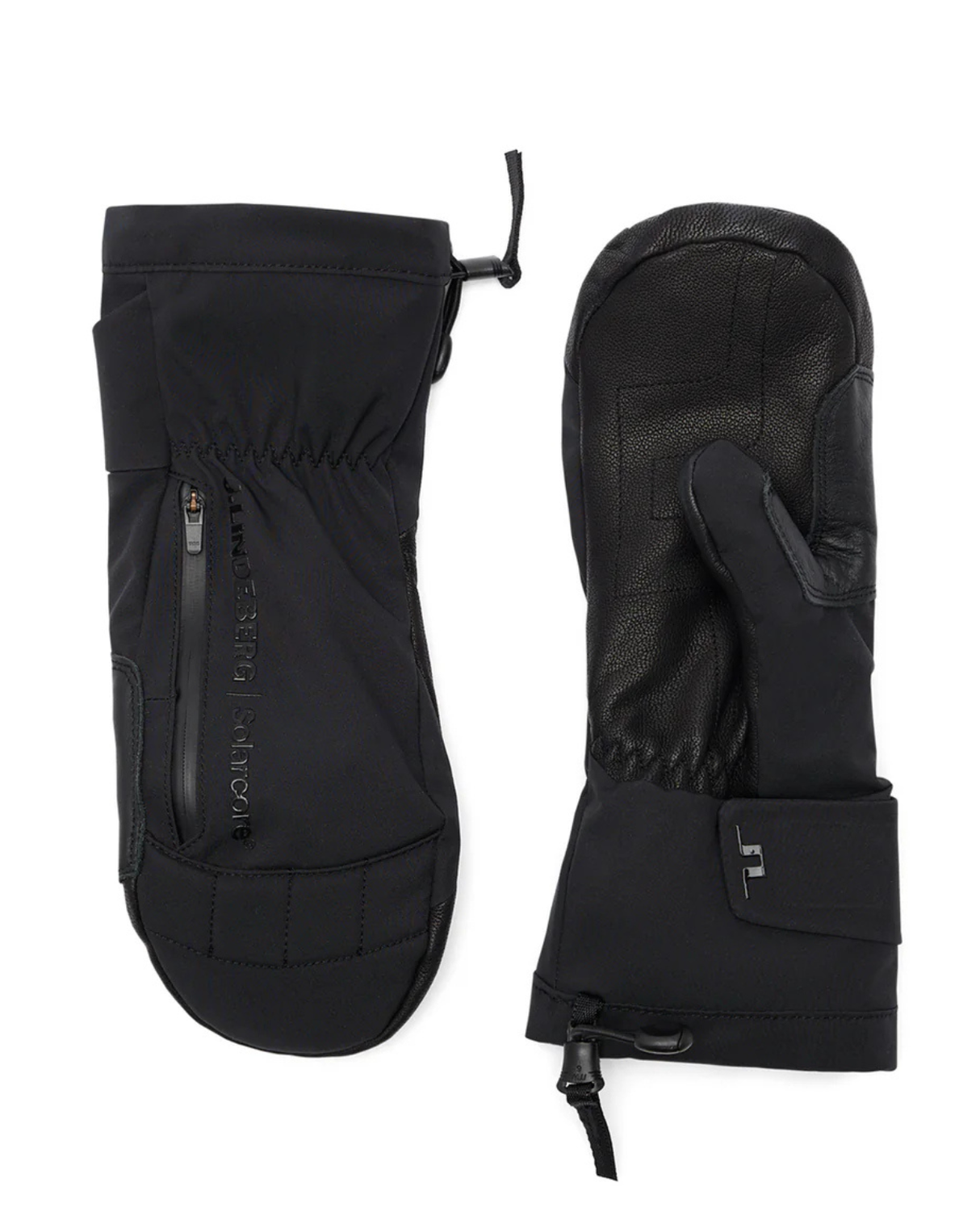 J.Lindeberg Solarcore Mitten - Black - Alpingaraget