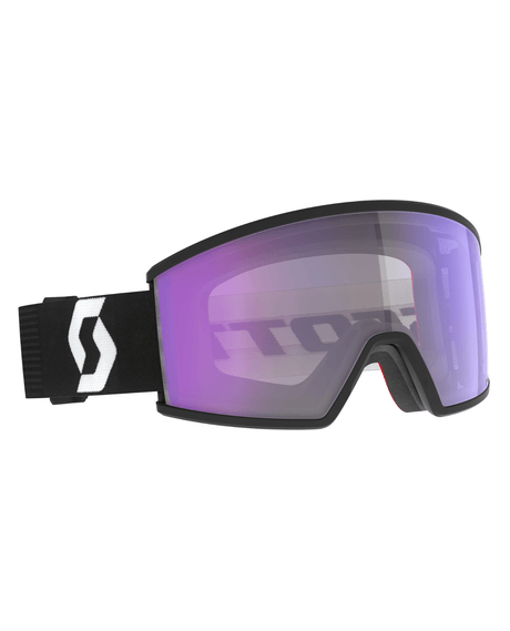 Scott Goggle Ambit LS AMP - Mineral Black/White, Blue Chrome S2 - 4 - Goggles - Alpingaraget
