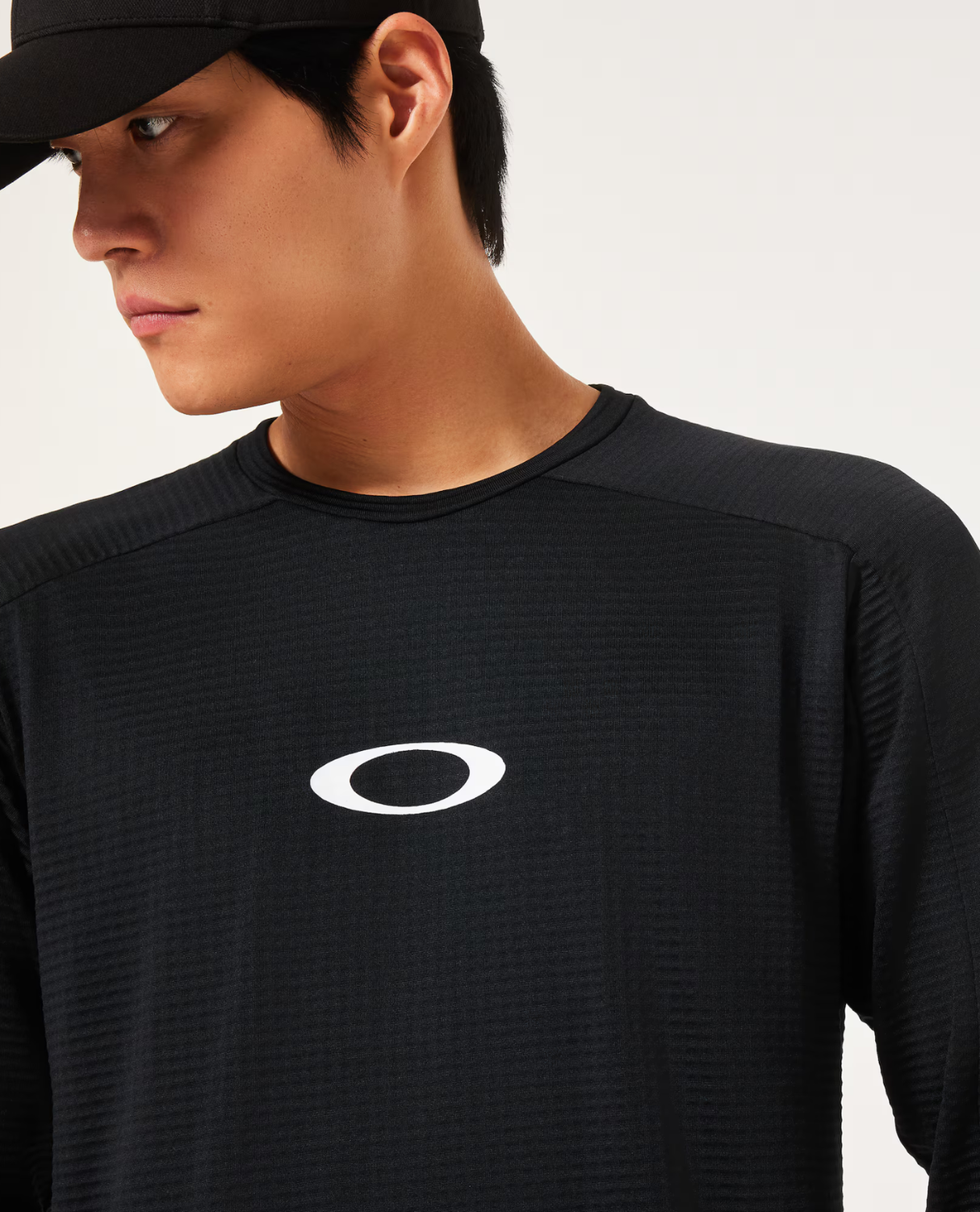 Oakley Enhance Light Grid L/S Crew 5.7 - Blackout - Alpingaraget