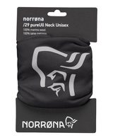 Norröna Unisex /29 pureUll Neck - Caviar Black - Alpingaraget