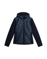 J.Lindeberg Women Gemma Hybrid Hood - JL Navy - Alpingaraget