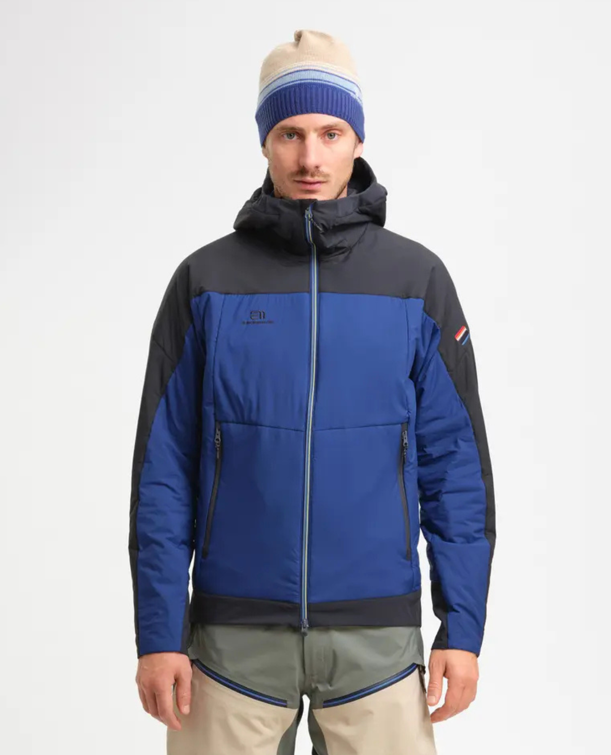 Elevenate Mens Bec Primaloft Jacket - Guide Blue - Alpingaraget