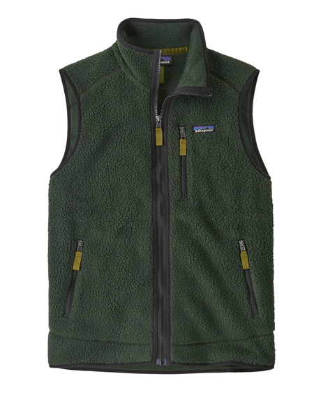 Patagonia Men Retro Pile Vest - Old Growth Green - Alpingaraget