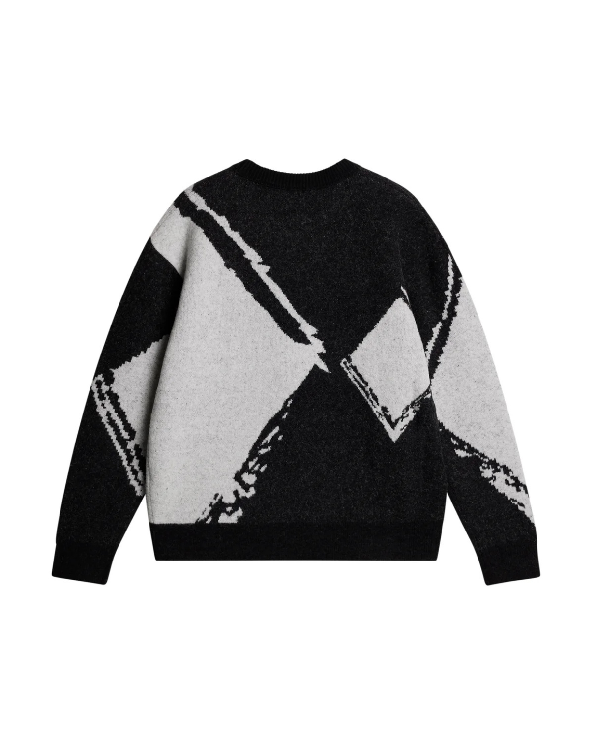 J.Lindeberg Men Jaxton Knitted Sweater - Black - Alpingaraget