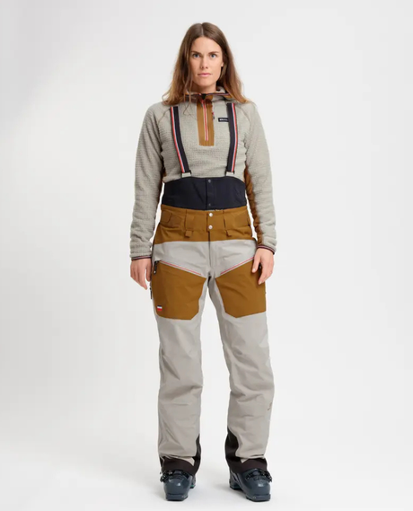 Elevenate Womens Bec de Rosses XI Pants - Pecan Brown - Alpingaraget