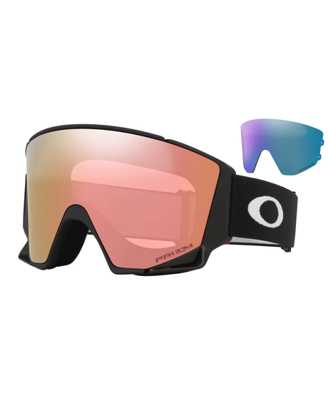 Oakley Flow Scape L - Matte Black/ Prizm Rose Gold & Prizm Iced - Alpingaraget