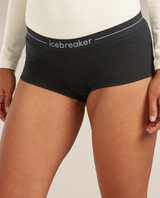 Icebreaker Women 200 Oasis Boy Shorts - Black - Alpingaraget