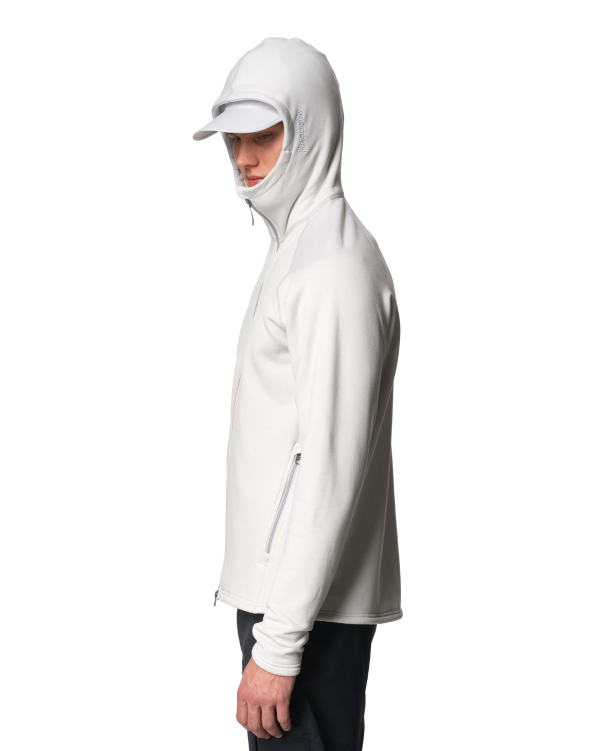 HOUDINI Mens Power Up Houdi - A Touch Of Gray - Alpingaraget