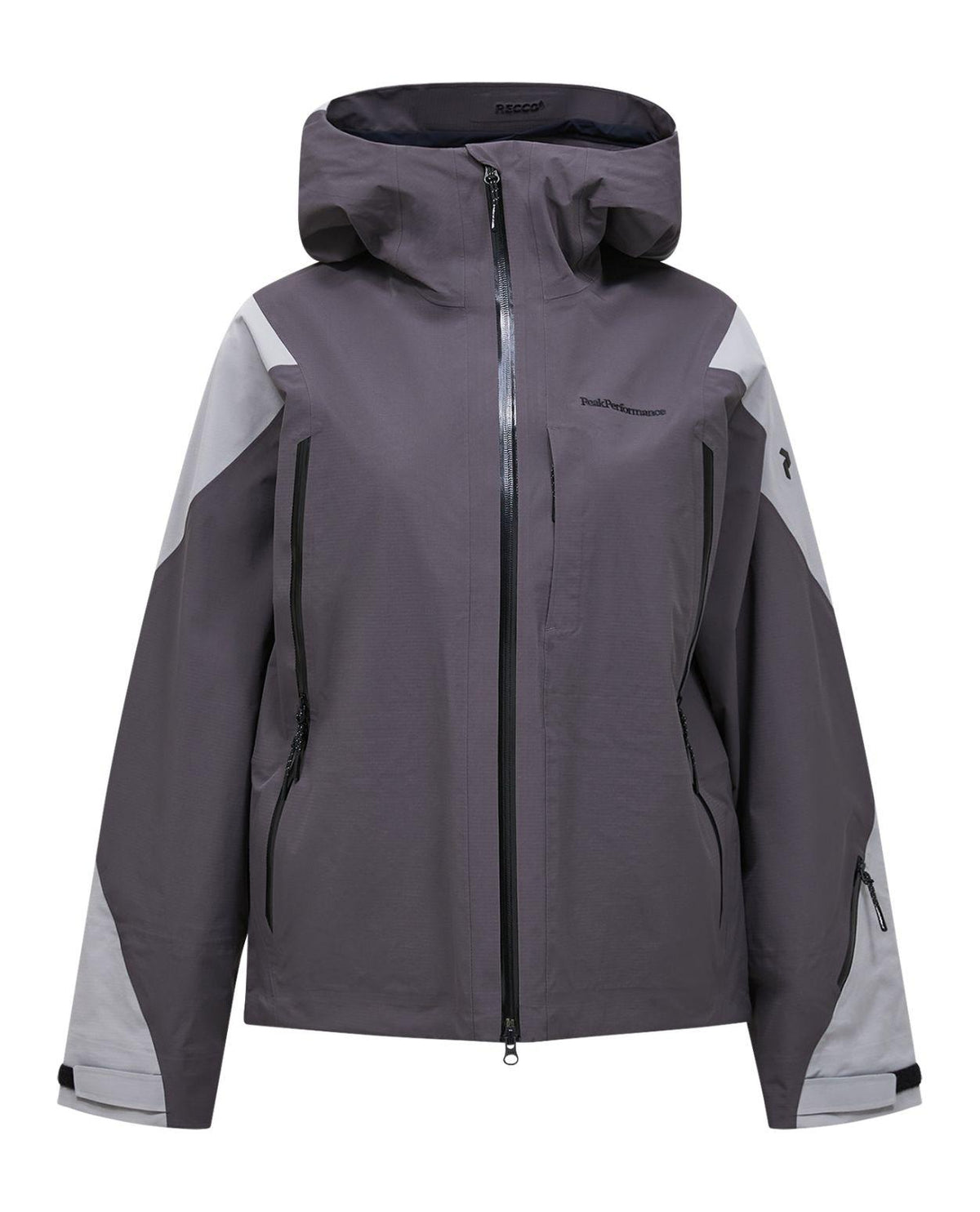 Peak Performance Ridge Ace Ski Jacket Women - Motion Grey/Lt Grey