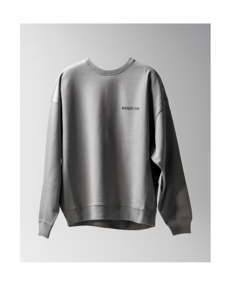 Mentalité d´Or OG Crewneck - Mist - Alpingaraget