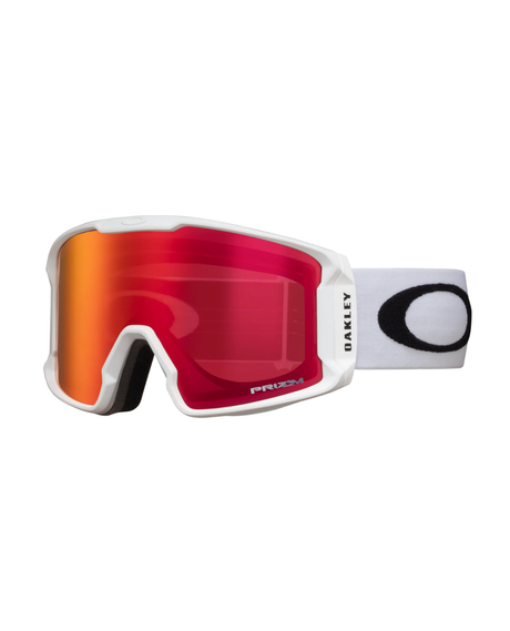 Oakley Line Miner L - Matte White/ Prizm Snow Torch Iridium - Alpingaraget