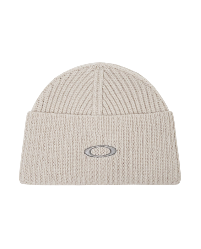 Oakley Ellipse Ribbed Beanie - Mist/Cement - Alpingaraget