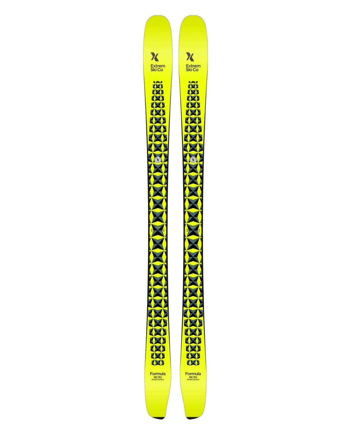 Extrem Ski Co Formula 88 26/27 - Allmountainskidor - Gul - Alpingaraget