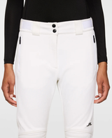 J.Lindeberg Women Stanford Softshell Ski Pant - White - Alpingaraget