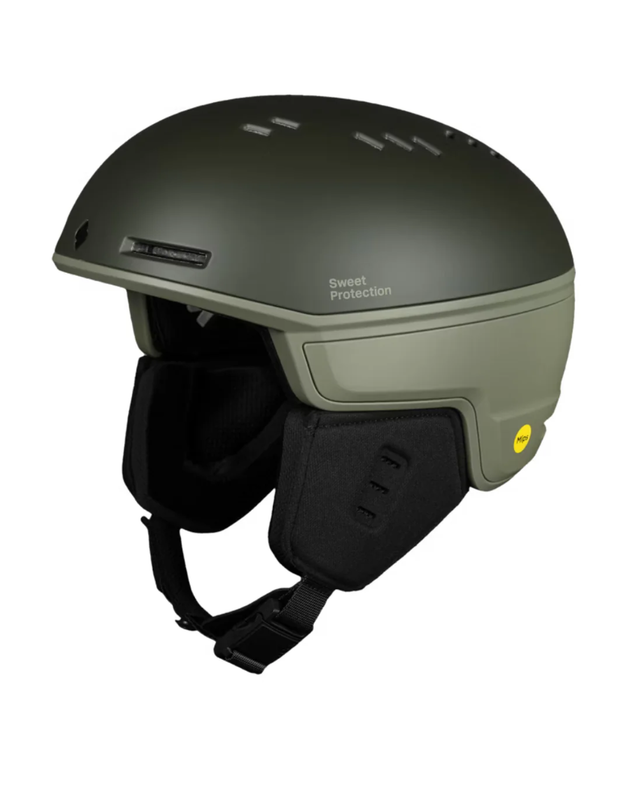 Sweet Protection Adapter Mips Helmet - Maze Green - Alpingaraget