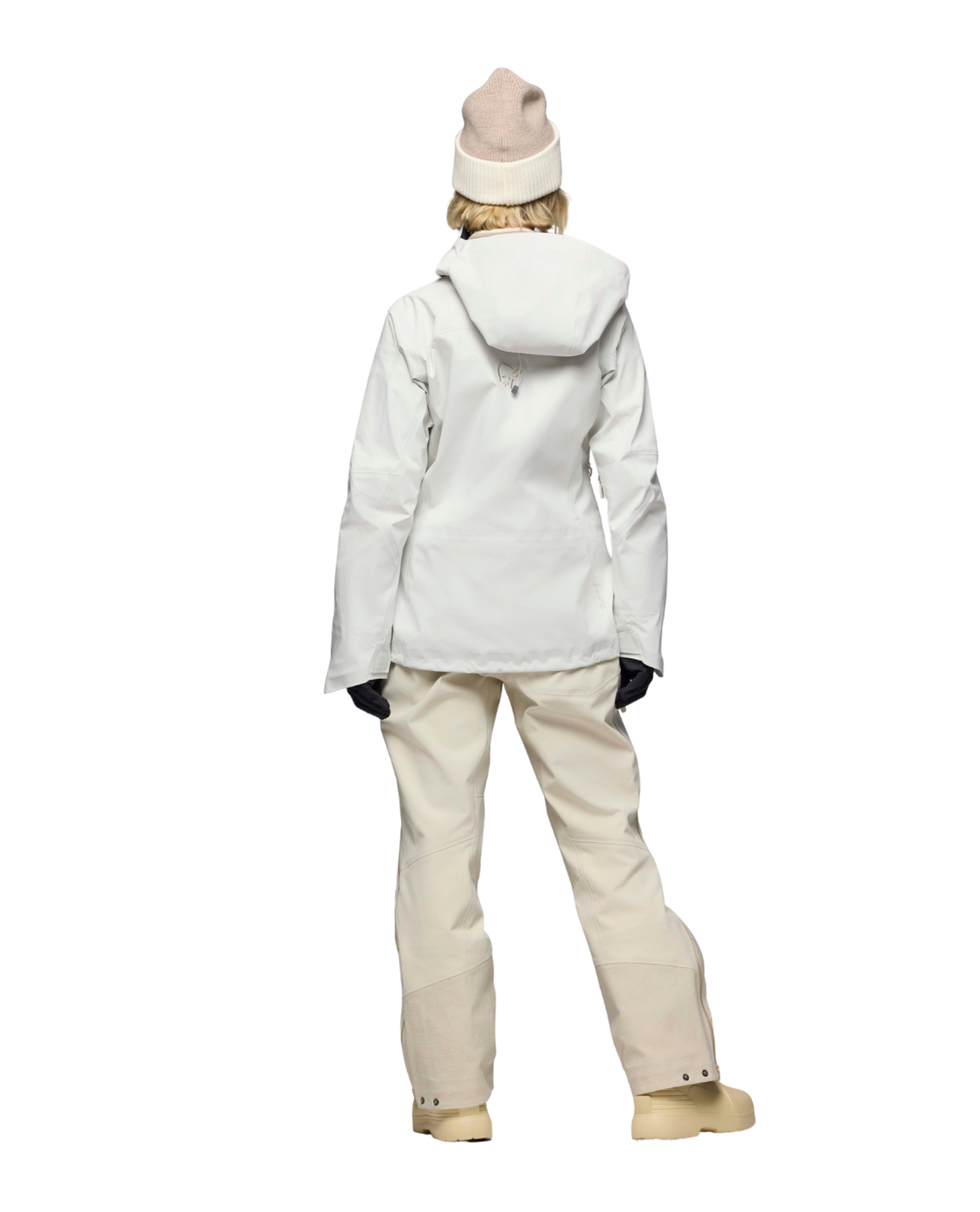 Norröna Women lofoten Gore-Tex Pro Jacket - Whisper White - Alpingaraget