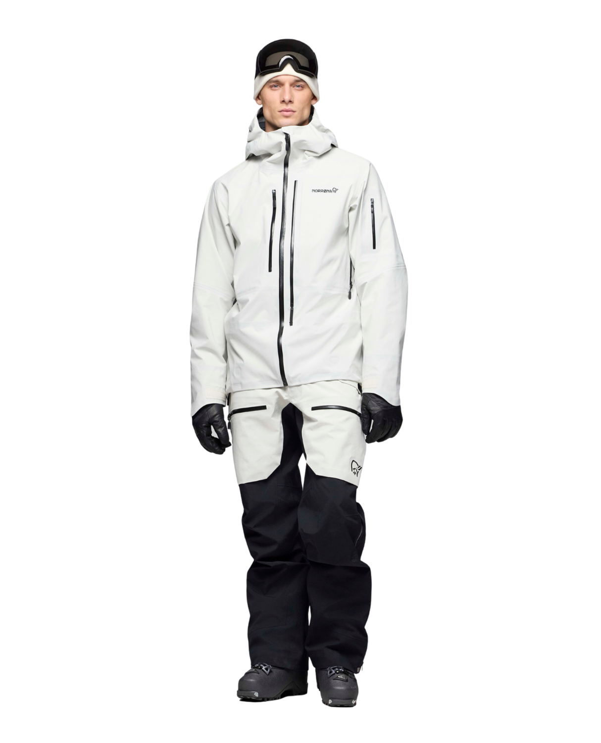 Norröna Men lofoten Gore-Tex Pro Jacket - Whisper White - Alpingaraget