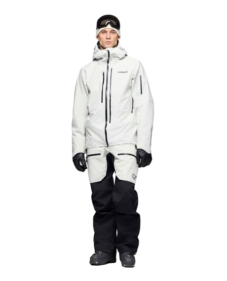 Norröna Men lofoten Gore-Tex Pro Jacket - Whisper White - Alpingaraget