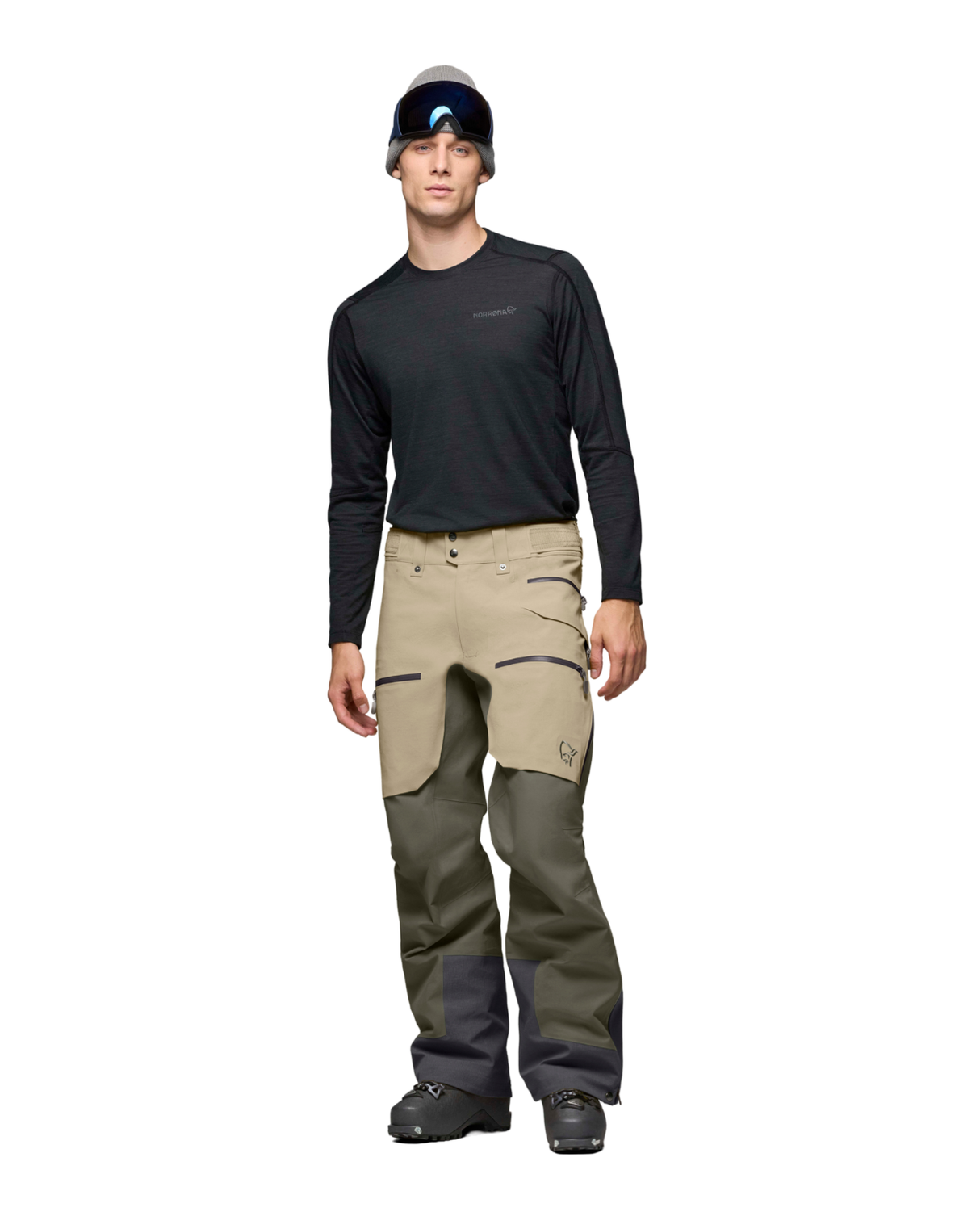 Norröna Men lofoten Gore-Tex Pro Pants - Winter Twig - Alpingaraget