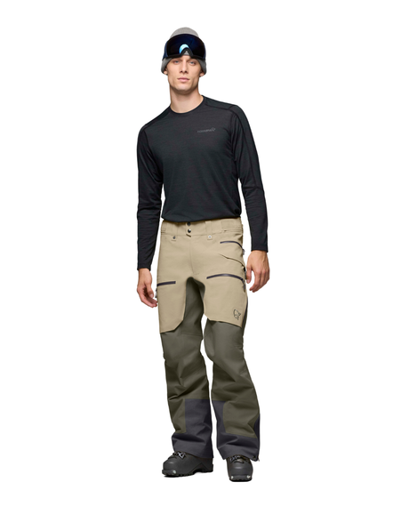 Norröna Men lofoten Gore-Tex Pro Pants - Winter Twig - Alpingaraget