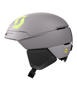 Scott Helmet Flow Mips - Evening Grey/Glow Green - Hjälmar - Alpingaraget