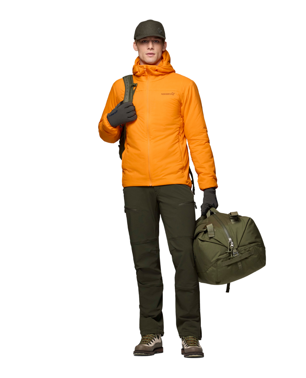 Norröna Men femund thermo60 Zip Hood - Exuberance - Alpingaraget