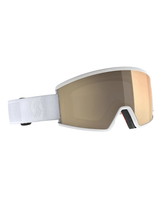 Scott Goggle Ambit Compact LS AMP - Mineral White, Bronze Chrome S1 - 3 - Goggles - Alpingaraget