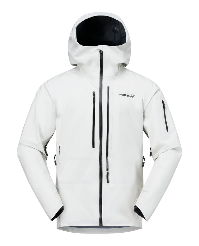 Norröna Men lofoten Gore-Tex Pro Jacket - Whisper White - Alpingaraget