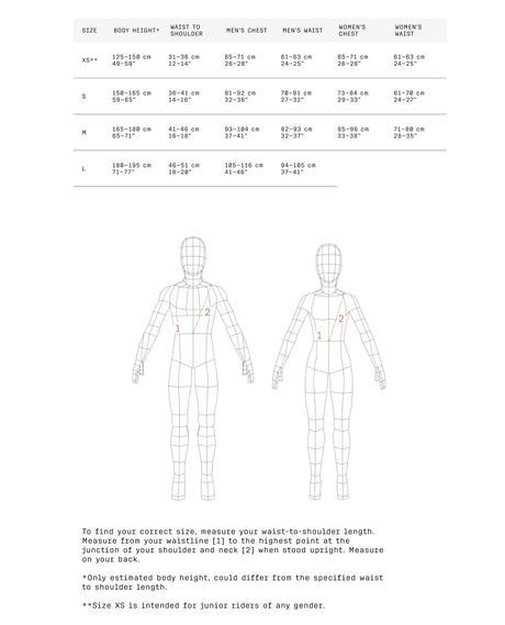 POC Women VPD Air Vest - Uranium Black - Ryggskydd - Alpingaraget