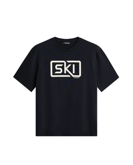 J.Lindeberg Men Jayden T-shirt - JL Navy - Alpingaraget