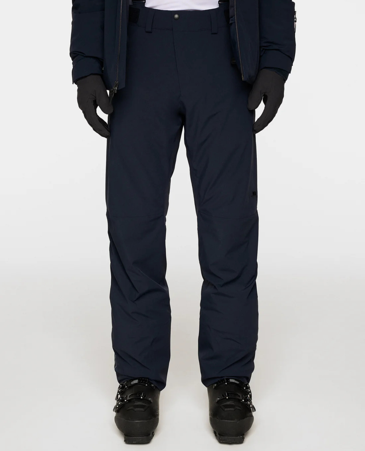 J.Lindeberg Men Alta Suspender Pants - JL Navy - Alpingaraget