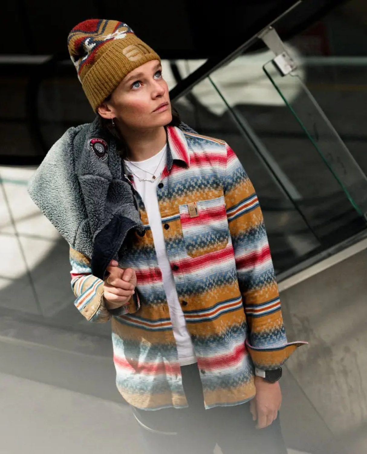 Elevenate Womens Verbier Shirt - Pecan Brown - Alpingaraget