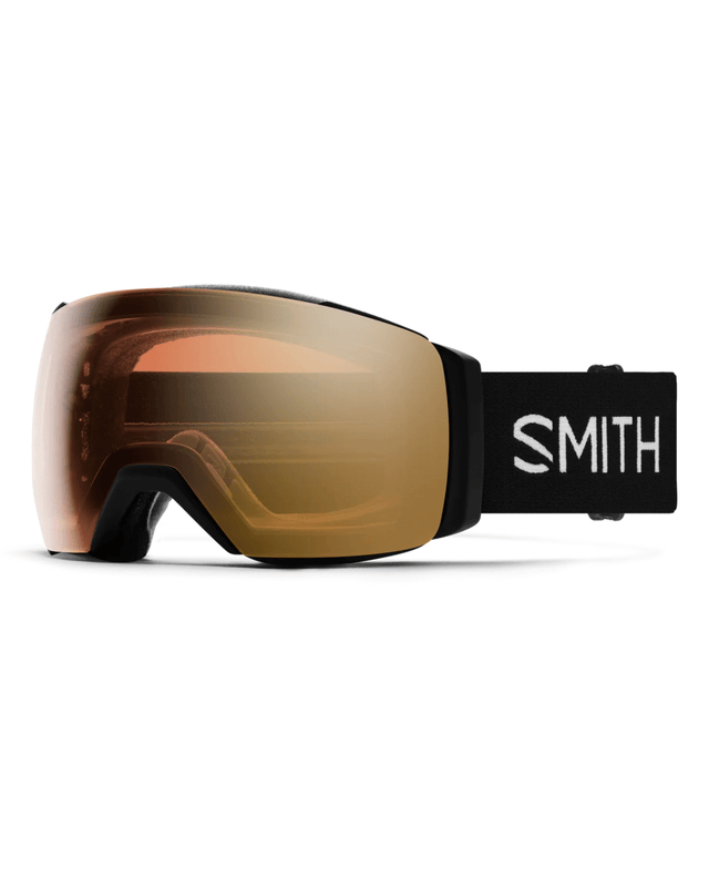 Smith Unisex I/O Mag XL - Black | ChromaPop Pro Photochromic Gold Mirror + Extra Lins - Goggles - Alpingaraget