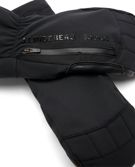 J.Lindeberg Solarcore Mitten - Black - Alpingaraget