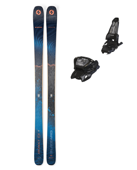 BLIZZARD Anomaly 88 25/26, ett utvalt skidpaket där Marker Griffon 13 bindningen ingår. Bindningen passar för åkare upp till 120 kg. - Alpingaraget