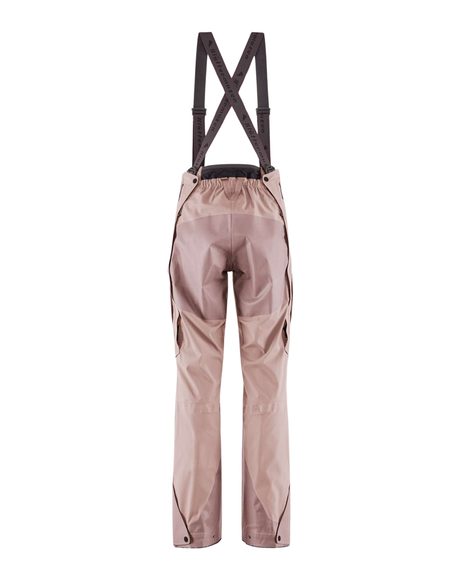 Klättermusen Brage 2.0 Salopette Women - Mahogany Rose - Alpingaraget
